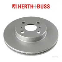 HERTH+BUSS Bremsen Bremsscheiben + Bel&auml;ge f&uuml;r TOYOTA COROLLA (E10) (E11) vorne