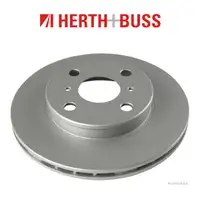 HERTH+BUSS Bremsscheiben Bel&auml;ge TOYOTA STARLET P7 P8 P9 1.3 1.5 D mit ABS vorne