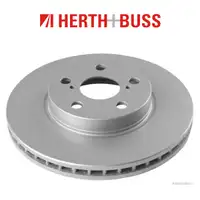 HERTH+BUSS JAKOPARTS Bremsscheiben Satz f&uuml;r TOYOTA AVENSIS bis 02.2003 vorne