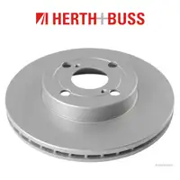 HERTH+BUSS Bremsen Kit Bremsscheiben + Bel&auml;ge f&uuml;r TOYOTA COROLLA (_E11_) vorne