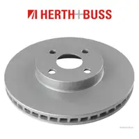 HERTH+BUSS Bremsen Kit Bremsscheiben + Bel&auml;ge f&uuml;r TOYOTA COROLLA (_E12_) vorne