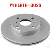 HERTH+BUSS JAKOPARTS Bremsscheiben f&uuml;r TOYOTA YARIS 1.0 16V 1.3 1.4D-4D vorne