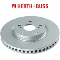 HERTH+BUSS Bremsen Bremsscheiben + Bel&auml;ge f&uuml;r TOYOTA AURIS (E15 E18) MIRAI vorne