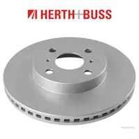 HERTH+BUSS Bremsen Bremsscheiben + Bel&auml;ge f&uuml;r TOYOTA YARIS (P9) ab 07.2006 vorne