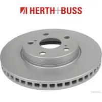 HERTH+BUSS Bremsen Bremsscheiben + Bel&auml;ge f&uuml;r TOYOTA PRIUS (W3) 1.8 Hybrid vorne