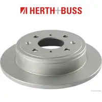 HERTH+BUSS Bremsen Bremsscheiben + Bel&auml;ge f&uuml;r HONDA CIVIC IV VI CRX II hinten