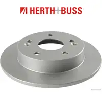 HERTH+BUSS Bremsen Kit Bremsscheiben + Bel&auml;ge f&uuml;r HONDA PRELUDE V 2.2 16V hinten
