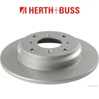 HERTH+BUSS Bremsen Bremsscheiben + Bel&auml;ge f&uuml;r HONDA PRELUDE IV 2.0-2.3i hinten