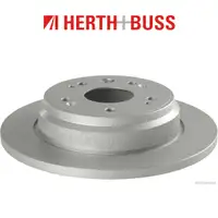 HERTH+BUSS Bremsen Bremsscheiben + Bel&auml;ge f&uuml;r HONDA FR-V (BE) STREAM (RN) hinten