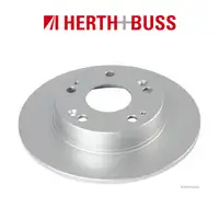 HERTH+BUSS Bremsen Bremsscheiben + Bel&auml;ge f&uuml;r HONDA CIVIC IX Stufenh. 1.8 hinten