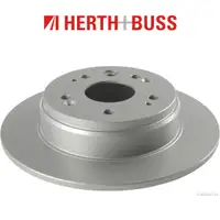 HERTH+BUSS Bremsen Bremsscheiben + Bel&auml;ge f&uuml;r HONDA CR-V II 2.0 150 PS hinten