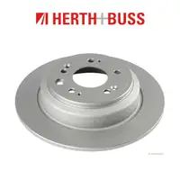 HERTH+BUSS Bremsen Bremsscheiben + Bel&auml;ge f&uuml;r HONDA ACCORD VIII (CU CW) hinten