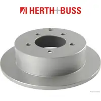 HERTH+BUSS JAKOPARTS Bremsscheiben f&uuml;r MITSUBISHI LANCER VIII ab 04.2008 hinten