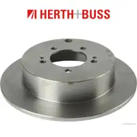HERTH+BUSS Bremsen Kit Bremsscheiben + Bel&auml;ge f&uuml;r MITSUBISHI OUTLANDER II hinten
