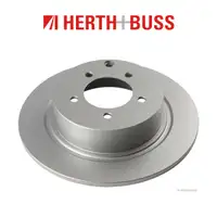 HERTH+BUSS Bremsen Bremsscheiben + Bel&auml;ge f&uuml;r MITSUBISHI ASX OUTLANDER II hinten
