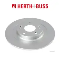 HERTH+BUSS Bremsen Bremsscheiben + Bel&auml;ge f&uuml;r MITSUBISHI OUTLANDER III hinten