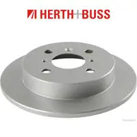 HERTH+BUSS Bremsen Bremsscheiben + Bremsbel&auml;ge f&uuml;r DAIHATSU CHARADE IV hinten