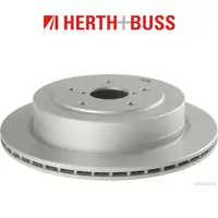 HERTH+BUSS JAKOPARTS Bremsscheiben Satz f&uuml;r SUBARU TRIBECA ab 08.2006 hinten