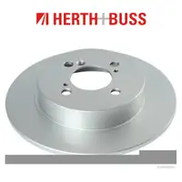 HERTH+BUSS Bremsen Bremsscheiben + Bel&auml;ge f&uuml;r SUZUKI SWIFT IV 1.2 1.3DDiS hinten