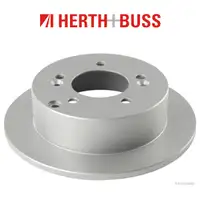 HERTH+BUSS Bremsen Bremsscheiben + Bel&auml;ge f&uuml;r HYUNDAI SONATA KIA MAGENTIS hinten