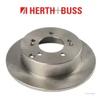 HERTH+BUSS Bremsen Bremsscheiben + Bremsbel&auml;ge f&uuml;r KIA CARENS III (UN) hinten