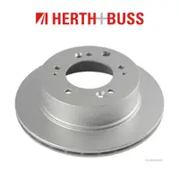 HERTH+BUSS Bremsen Bremsscheiben + Bel&auml;ge f&uuml;r KIA SORENTO I (JC) 2.5 CRDi hinten