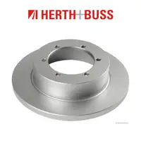 HERTH+BUSS Bremsscheiben + Bel&auml;ge f&uuml;r NISSAN NT 400 / CABSTAR ohne ABS hinten