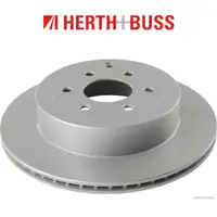 HERTH+BUSS Bremsen Bremsscheiben + Bel&auml;ge f&uuml;r NISSAN PATHFINDER III (R51) hinten