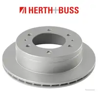 HERTH+BUSS JAKOPARTS Bremsscheiben f&uuml;r NISSAN TERRANO I 3.0 i 4WD 148 PS hinten