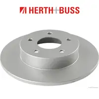 HERTH+BUSS Bremsen Bremsscheiben + Bel&auml;ge f&uuml;r NISSAN ALMERA TINO (V10) hinten