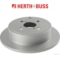 HERTH+BUSS JAKOPARTS Bremsscheiben Satz f&uuml;r TOYOTA COROLLA bis 07.2007 hinten