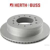 HERTH+BUSS JAKOPARTS Bremsscheiben Satz f&uuml;r TOYOTA LAND CRUISER + HARDTOP hinten