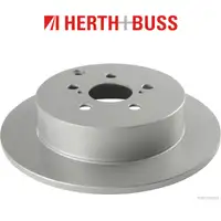 HERTH+BUSS Bremsen Bremsscheiben + Bremsbel&auml;ge f&uuml;r TOYOTA AVENSIS (_T25_) hinten