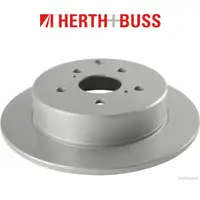 HERTH+BUSS Bremsen Bremsscheiben + Bel&auml;ge f&uuml;r TOYOTA COROLLA Verso (E12) hinten