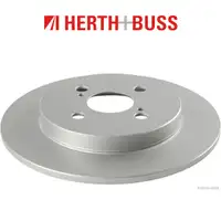HERTH+BUSS Bremsen Bremsscheiben + Bel&auml;ge f&uuml;r TOYOTA IQ (J1) YARIS (P9) hinten