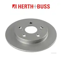 HERTH+BUSS Bremsen Bremsscheiben + Bel&auml;ge f&uuml;r TOYOTA AURIS E15 1.8 Hybrid hinten