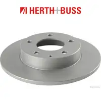 HERTH+BUSS Bremsen Bremsscheiben + Bel&auml;ge f&uuml;r MAZDA 626 IV V PREMACY (CP) hinten