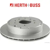 HERTH+BUSS Bremsen Bremsscheiben + Bel&auml;ge f&uuml;r MAZDA MPV II LW 2.3 2.0 DI hinten