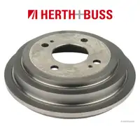 HERTH+BUSS JAKOPARTS Bremstrommel HONDA JAZZ II 1.2 i-DSI 1.3 bis 12.2003 hinten