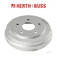 HERTH+BUSS JAKOPARTS Bremstrommel f&uuml;r HONDA HR-V 105 124 PS ab 03.1999 hinten