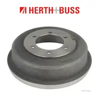 HERTH+BUSS JAKOPARTS Bremstrommel f&uuml;r MITSUBISHI L 200 L 400 bis 12.2007 hinten
