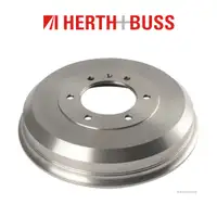 HERTH+BUSS JAKOPARTS Bremstrommel ISUZU D-MAX (8DH) 2.5 /3.0 DiTD hinten