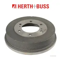 HERTH+BUSS JAKOPARTS Bremstrommel NISSAN NP300 PICK UP TERRANO I URVAN hinten