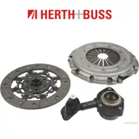 HERTH+BUSS JAKOPARTS Kupplungssatz MAZDA 3 (BK) 1.6 DI Turbo 109 PS bis 06.2009