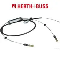 HERTH+BUSS JAKOPARTS Bremsseil f&uuml;r KIA PRIDE (DA) MAZDA 121 I (DA) vorne