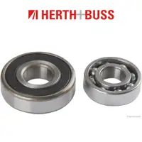 HERTH+BUSS JAKOPARTS Radlager Satz f&uuml;r DAIHATSU CHARADE CUORE V VI SIRION hinten