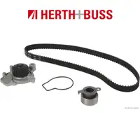 HERTH+BUSS JAKOPARTS Zahnriemensatz + Wasserpumpe HONDA CONCERTO CRX II 1.6i 16V
