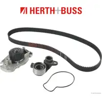 HERTH+BUSS JAKOPARTS Zahnriemensatz + Wasserpumpe HONDA ACCORD PRELUDE 2.2i 16V