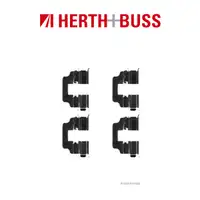 HERTH+BUSS Bremsen Bremsscheiben + Bel&auml;ge f&uuml;r HONDA CIVIC VIII Hatchback hinten
