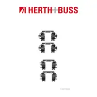 HERTH+BUSS Bremsen Bremsscheiben + Bel&auml;ge f&uuml;r HONDA JAZZ II ab Fgst.Nr. vorne